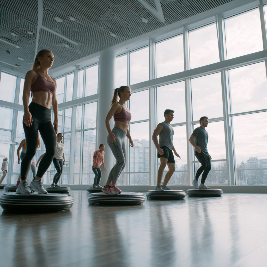 Персонална тренировка във фитнес център